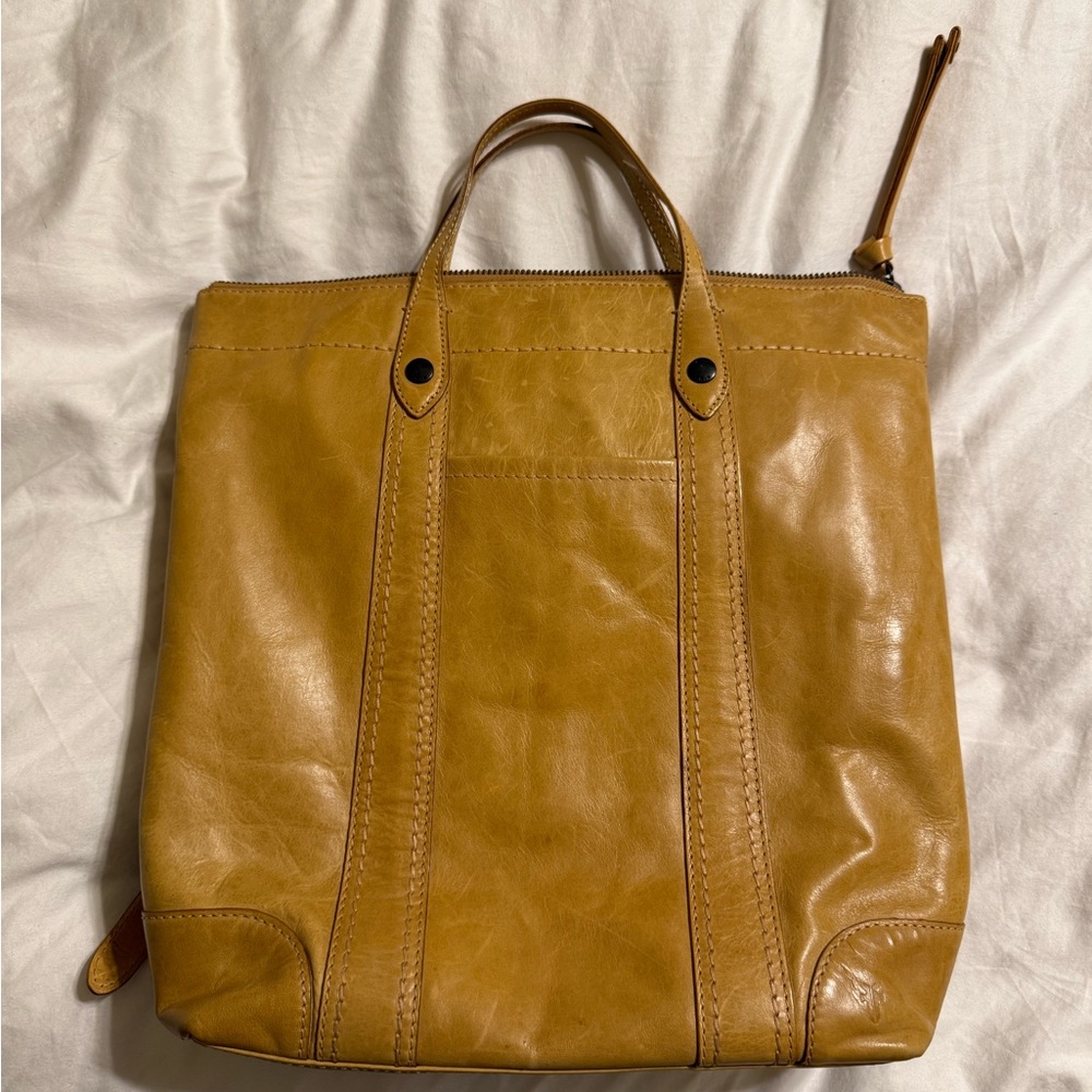Frye leather backpack